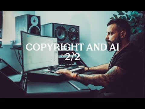 Copyright and AI webinar part 2 