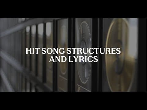 Hit song structures and lyrics