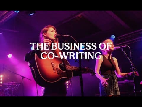 The business of co-writing 