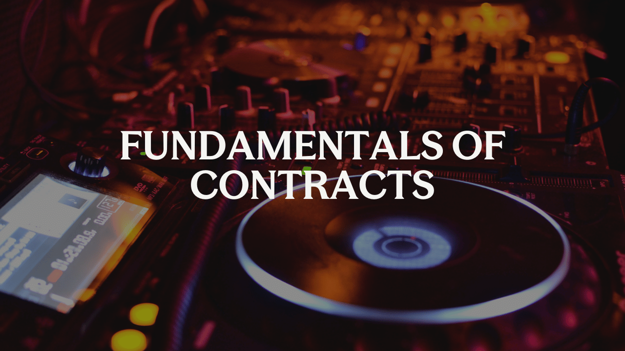 Cover image - Fundamentals of contracts