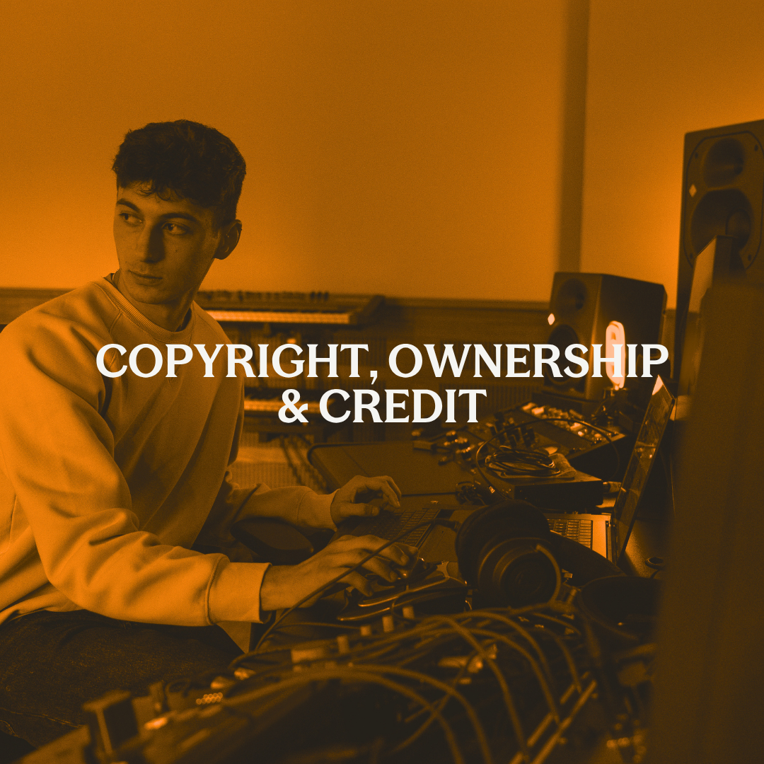 V4 Copyright, ownership, credit Square